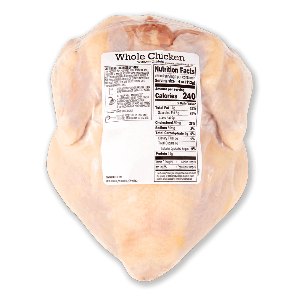 Chicken - Whole Bird - Certified Organic - Pasture Raised – Waseda