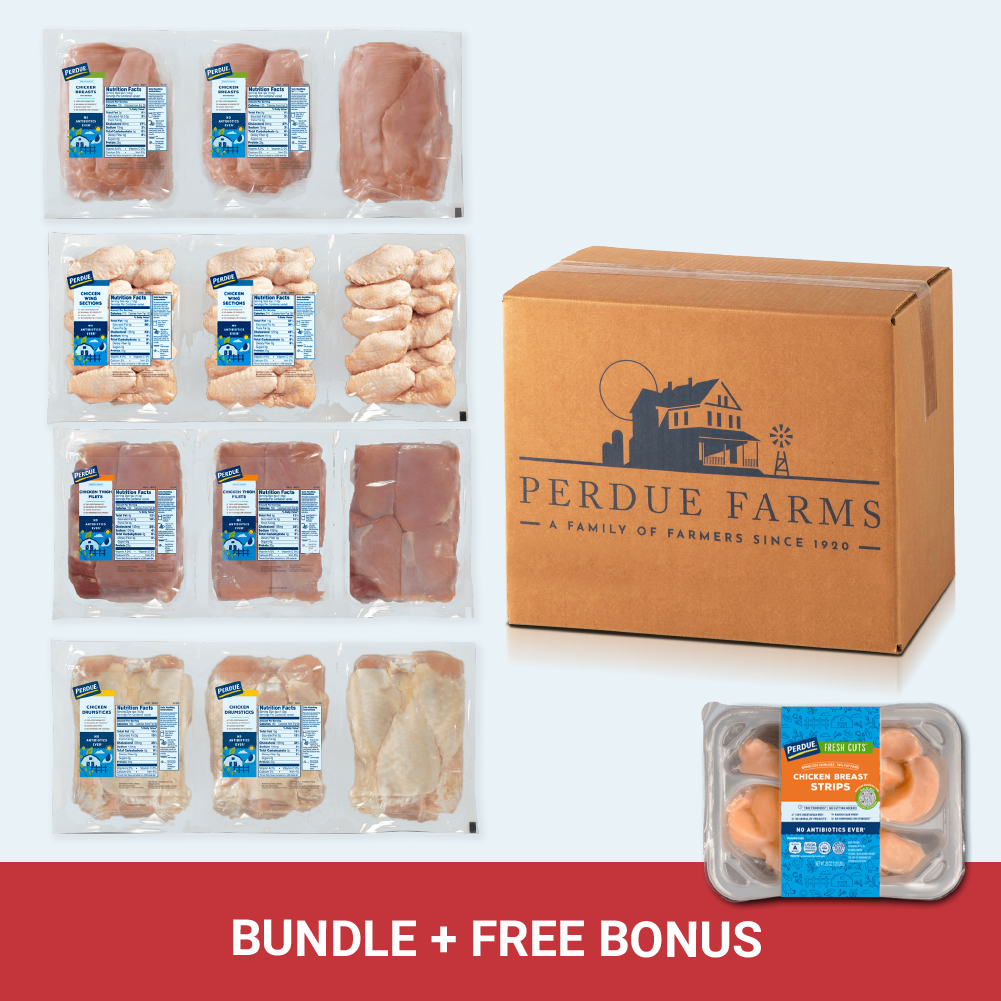 bulk chicken bundle plus free chicken strips