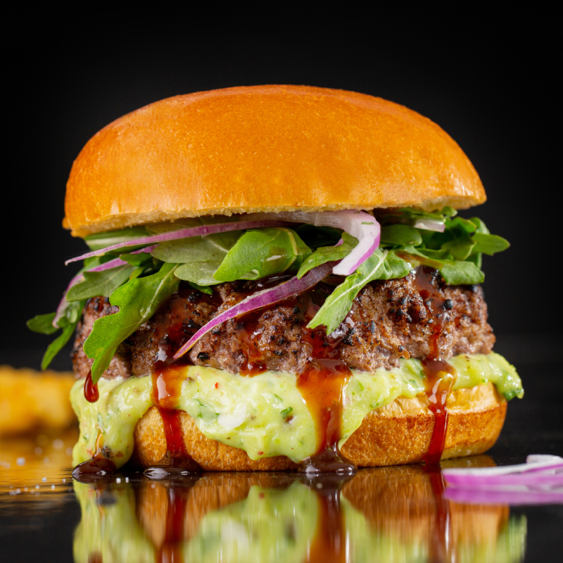 Asian Burger - Wasabi Burger Recipe | Perdue Farms